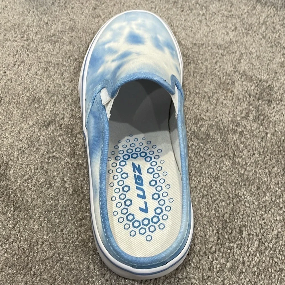 NWB Lugz Womens mule blue/white slip on sneakers. Size 7.5 - Picture 5 of 6
